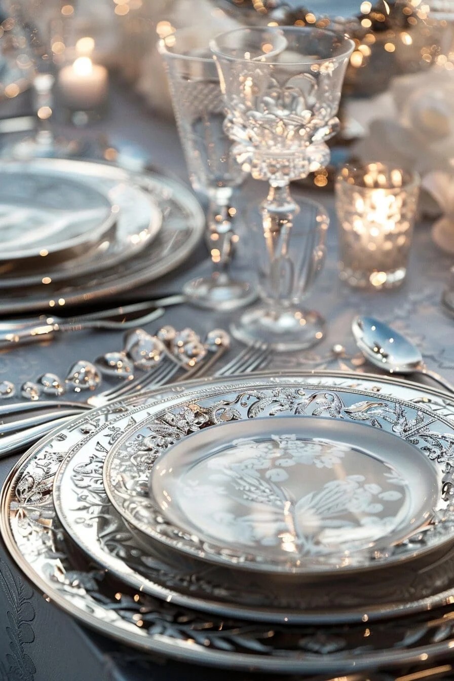 Antique Silver Accents