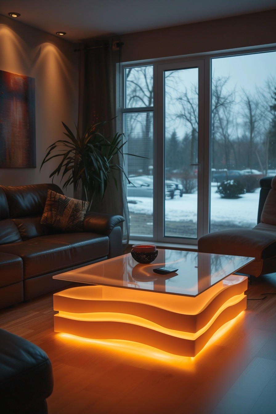 Glowing Coffee Table