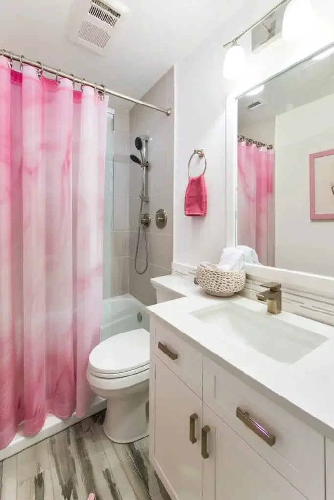 Pink Ombre Shower