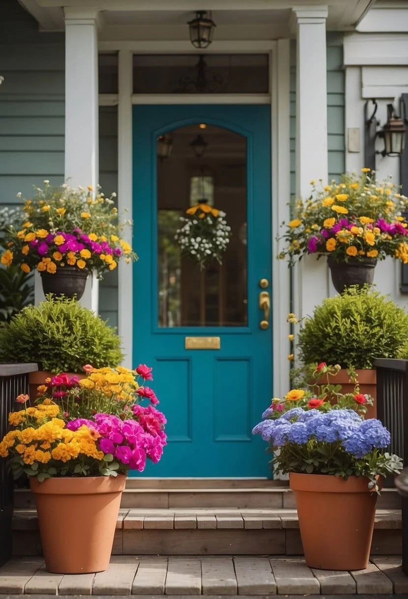 Bright Colored Door