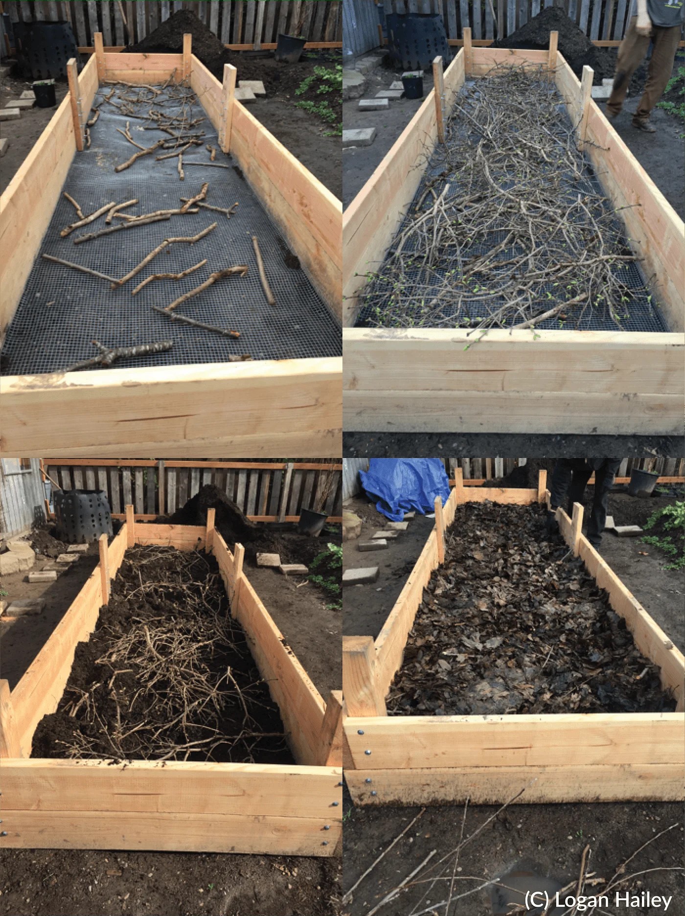 Lasagna Garden Raised Beds