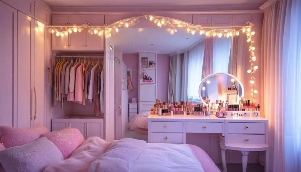 Built-in Wardrobe with Mirror