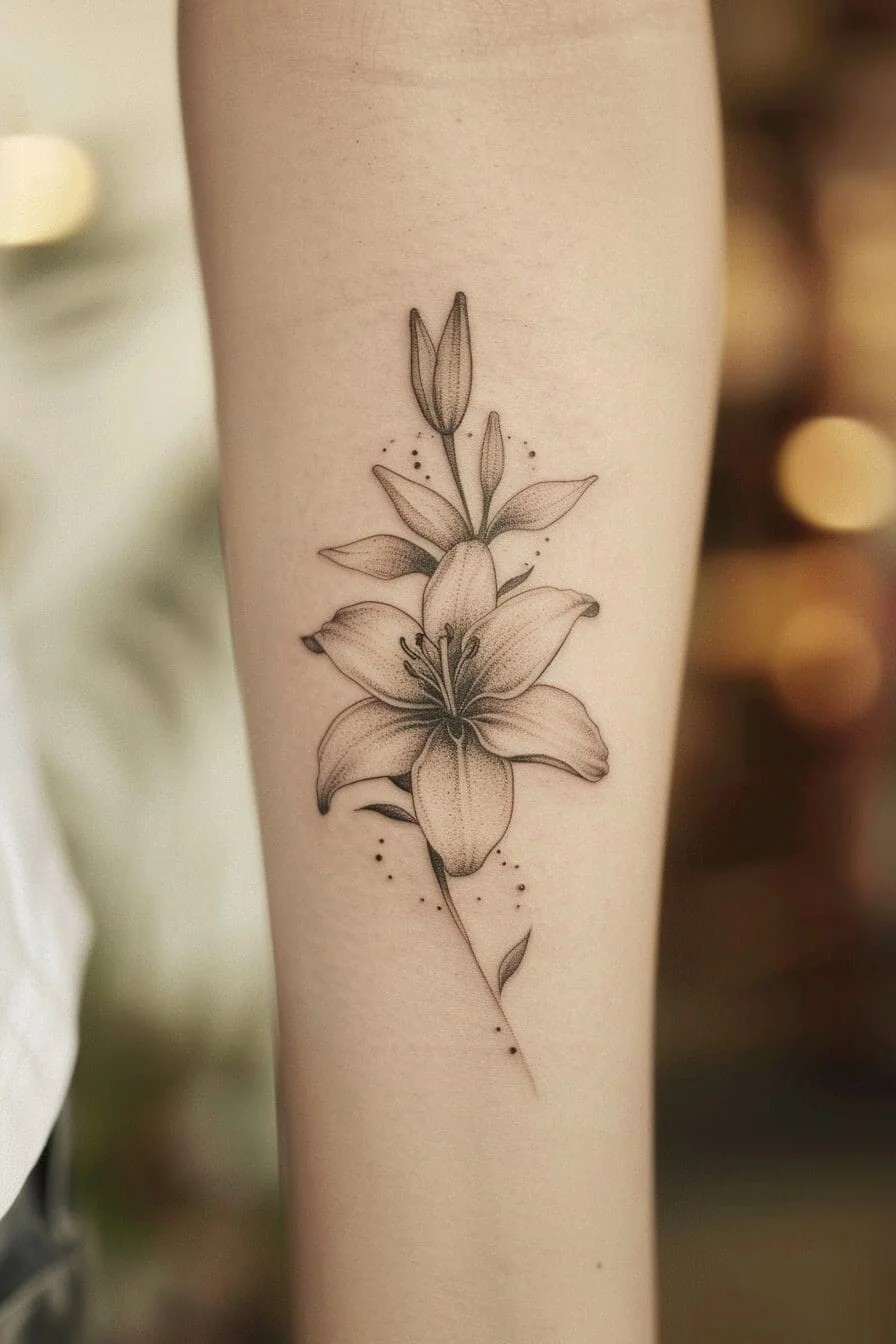 Lily Tattoo