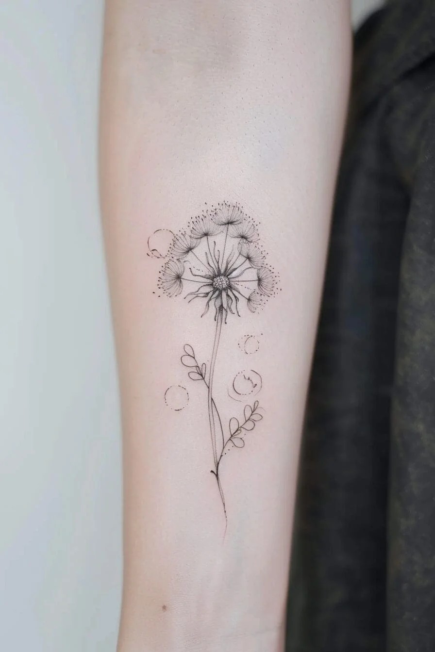 Dandelion Tattoo