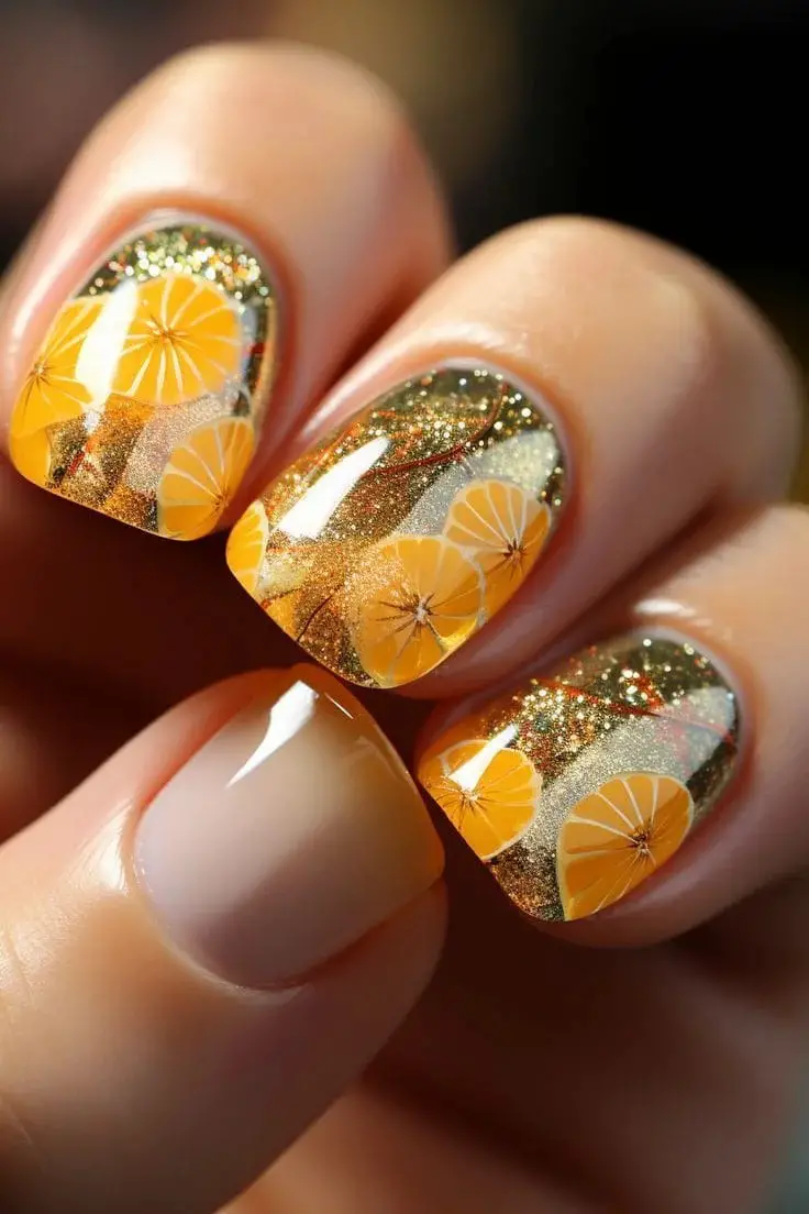 Citrus Slice Accents