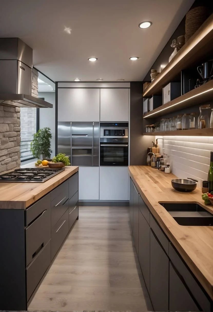 Optimize Your Small Galley Kitchen With A Functional Island