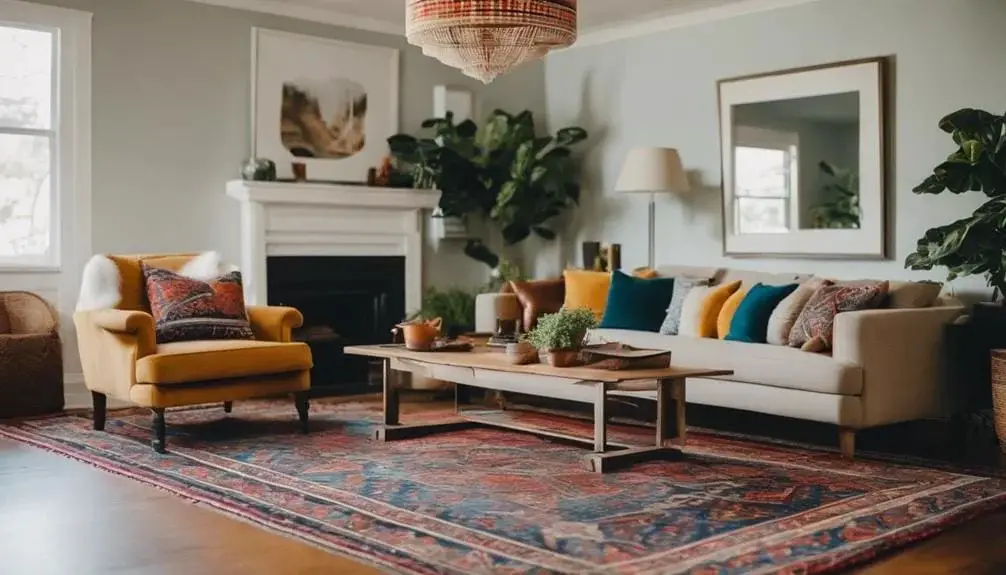 Add a Patterned Rug