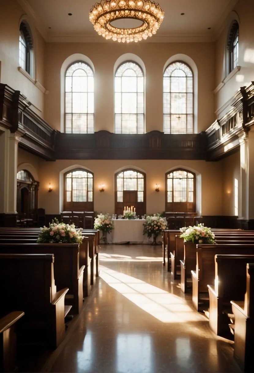 A Small Wedding at A Historic Courthouse