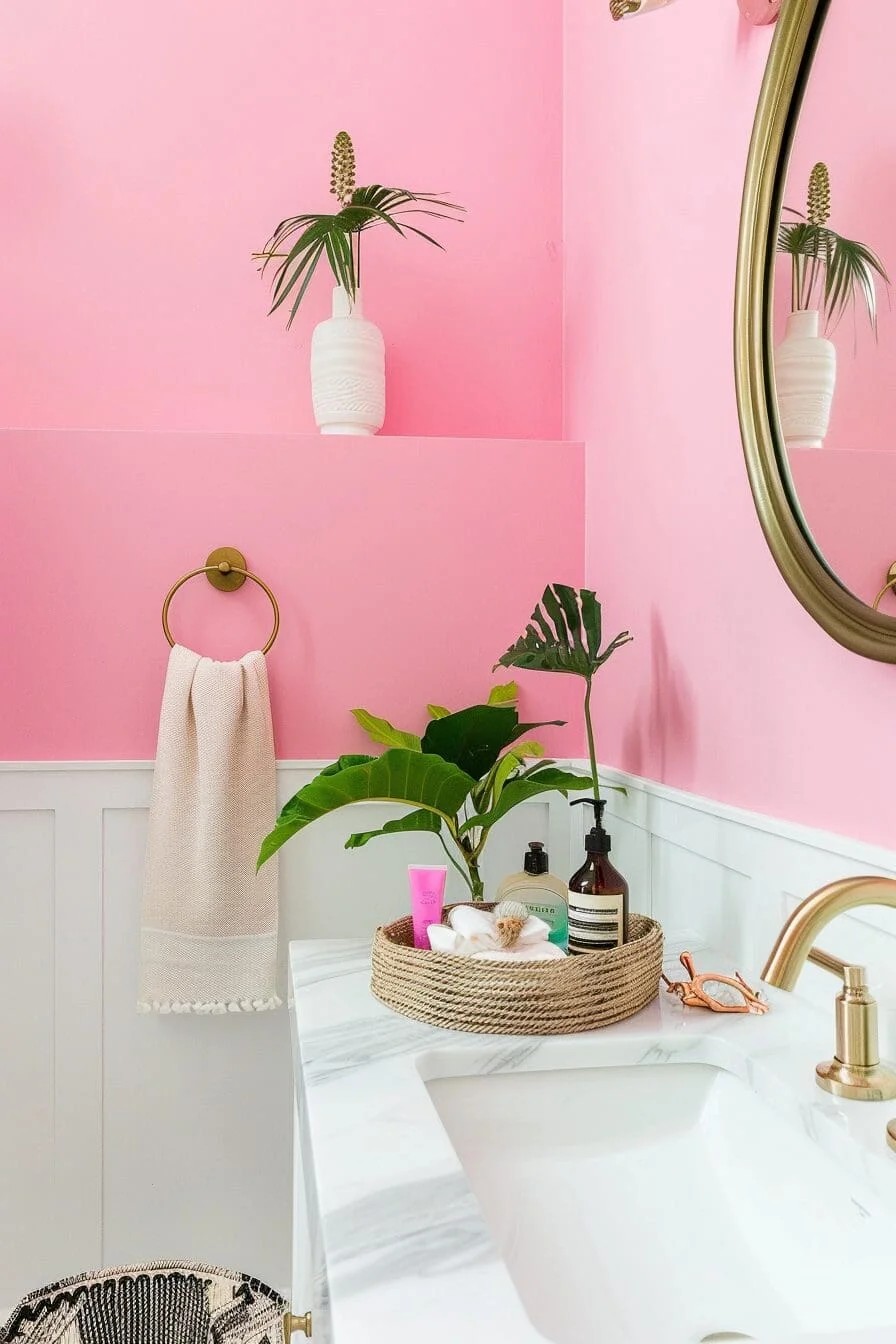 Flamingo Pink Paint