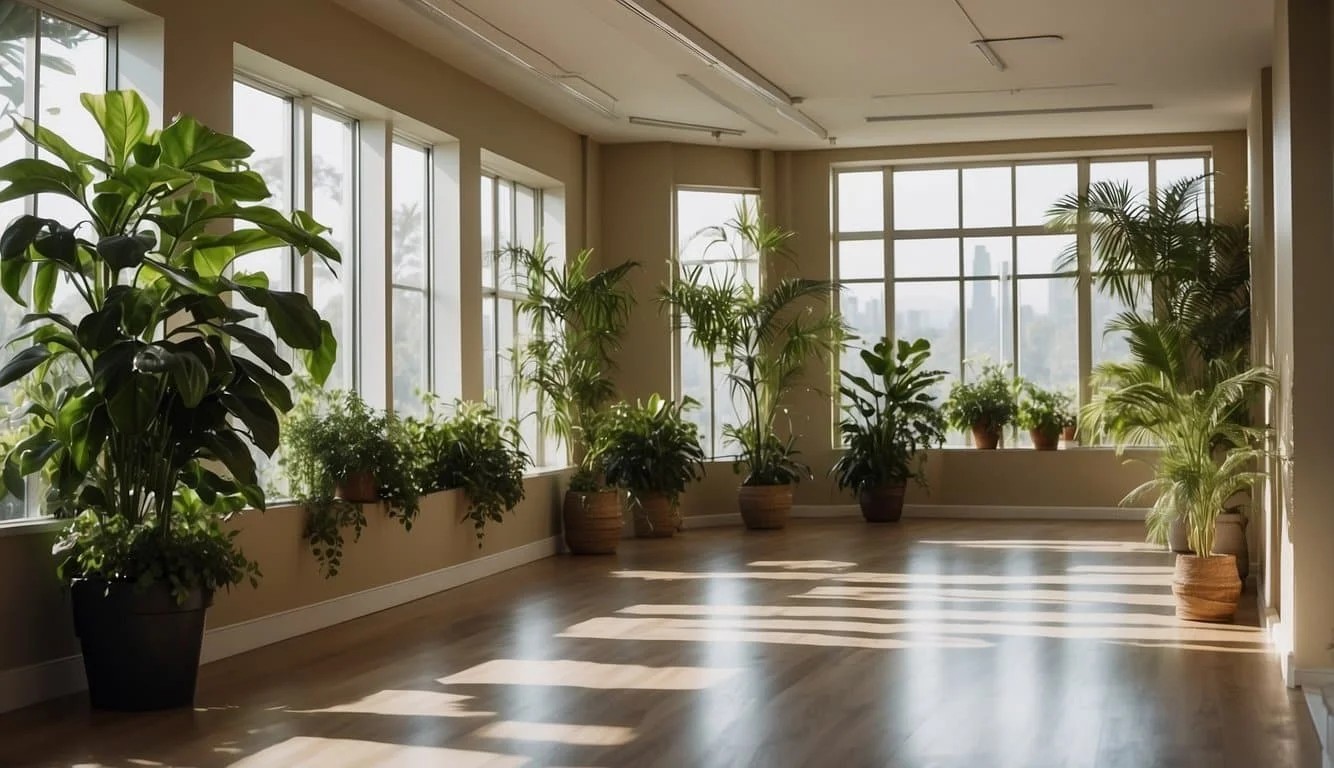 Add Greenery with Indoor Plants in Hallway Decor