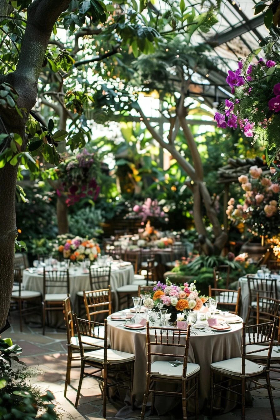 A Spring Wedding with A Whimsical Garden Reception