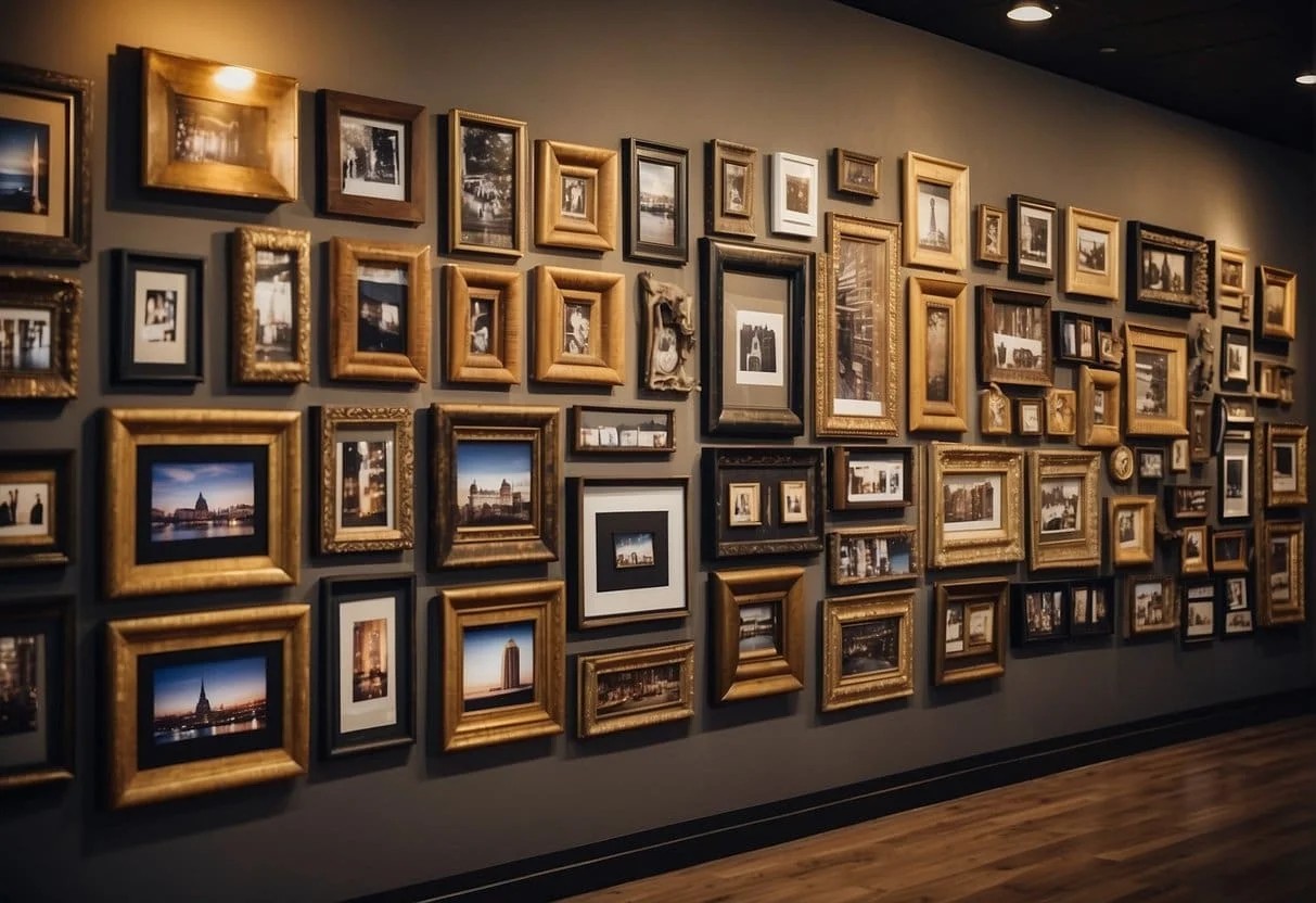 DIY Picture Frame Gallery Wall