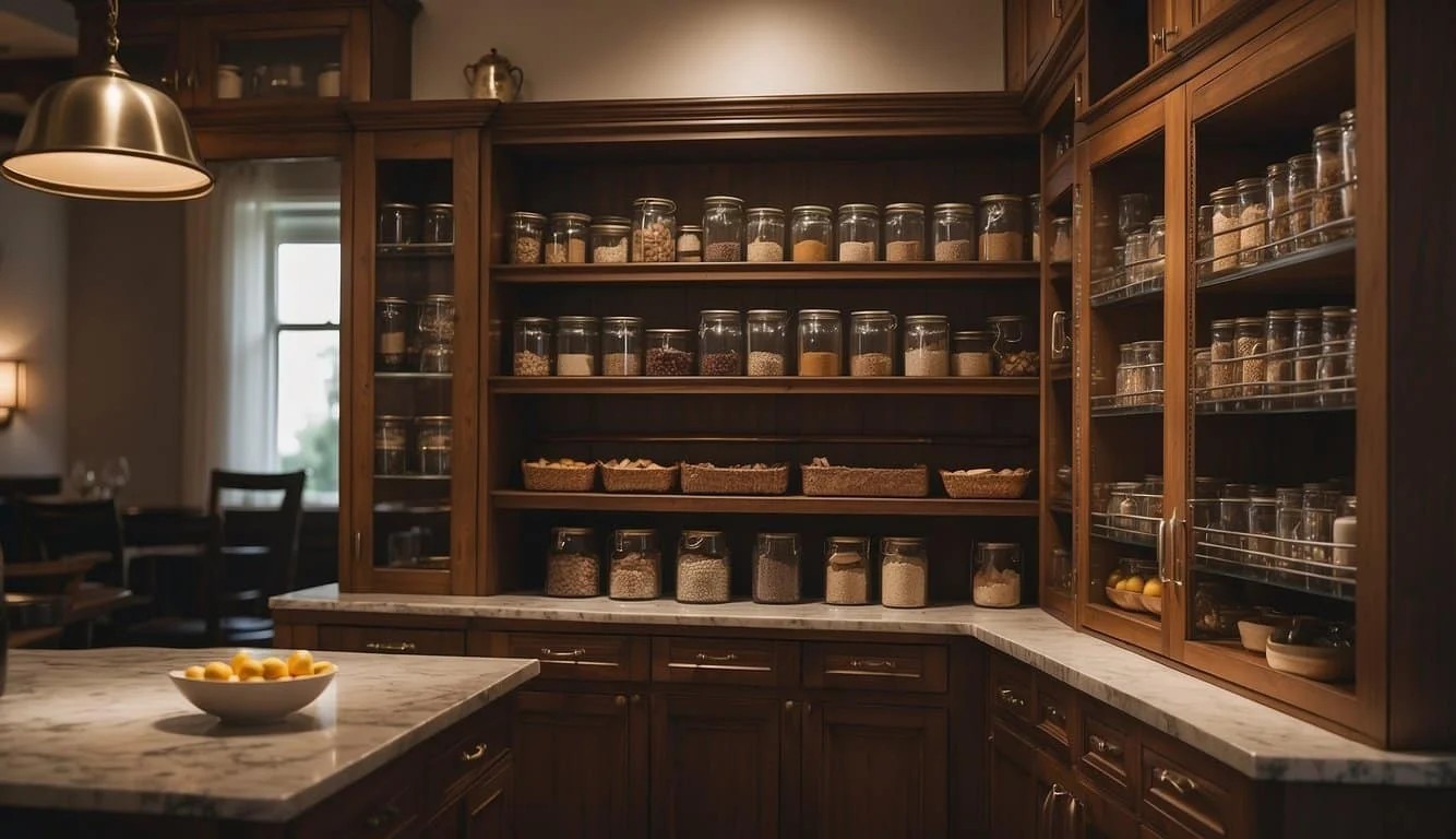 Include a Butler’s Pantry with a Custom Spice Rack