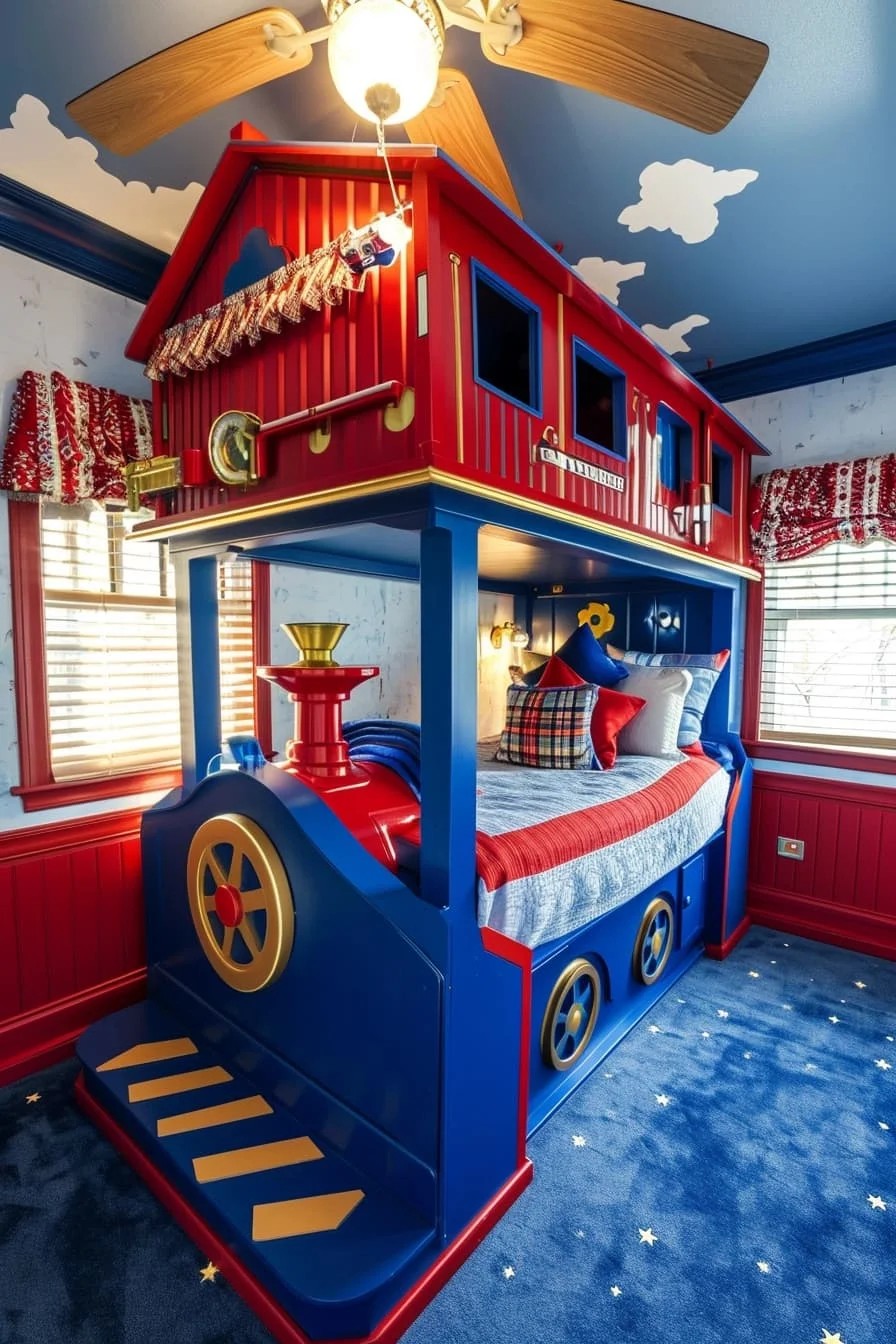 Train Conductor Bedroom