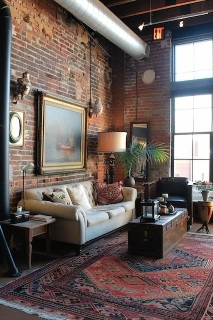 Exposed Brick Wall (Reddish Hue)