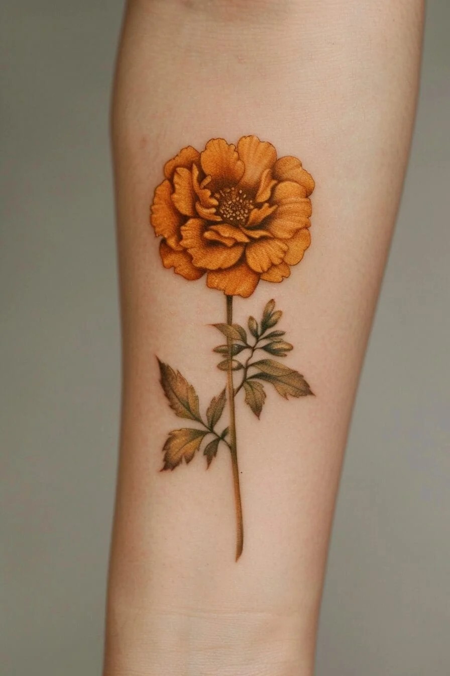 Marigold Tattoo