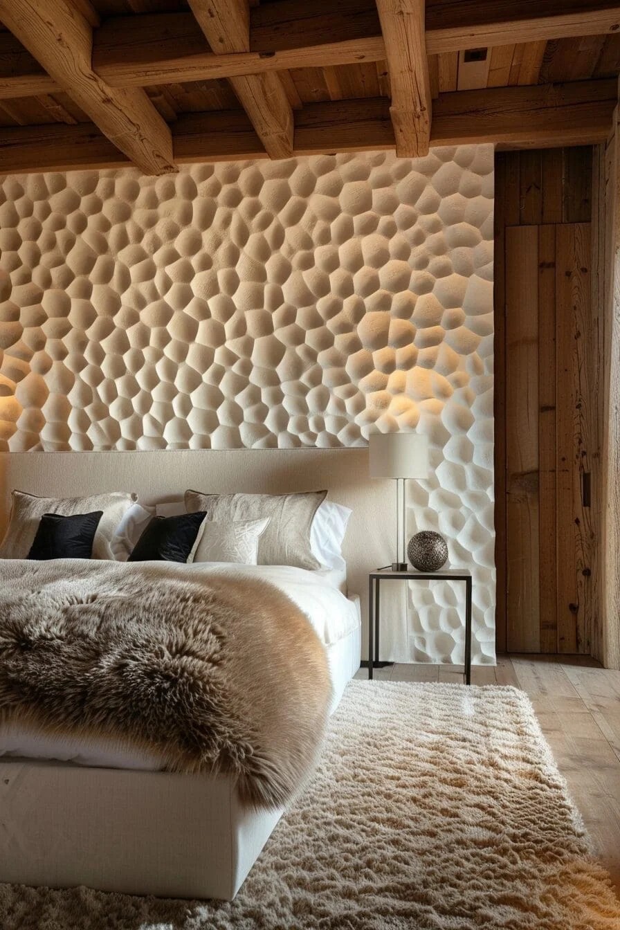 Honeycomb Textured Walls