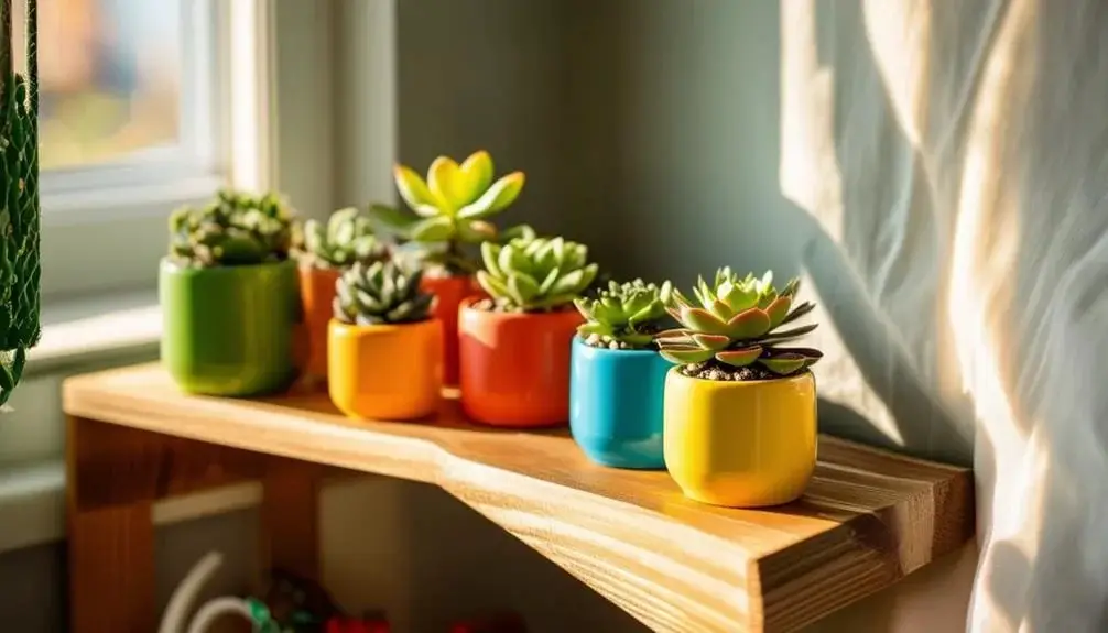 Mini plants or succulents