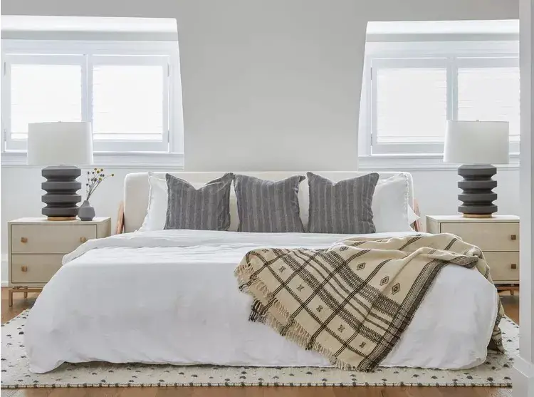 Boho Gray Bedroom