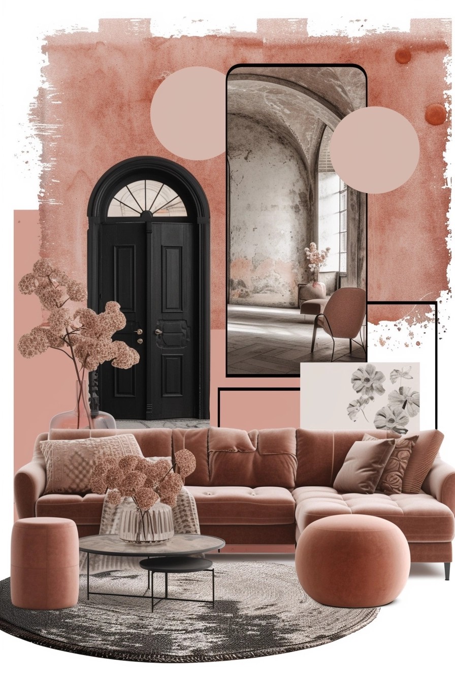 26 Pink and Black Living Room Ideas for a Chic Interior Update