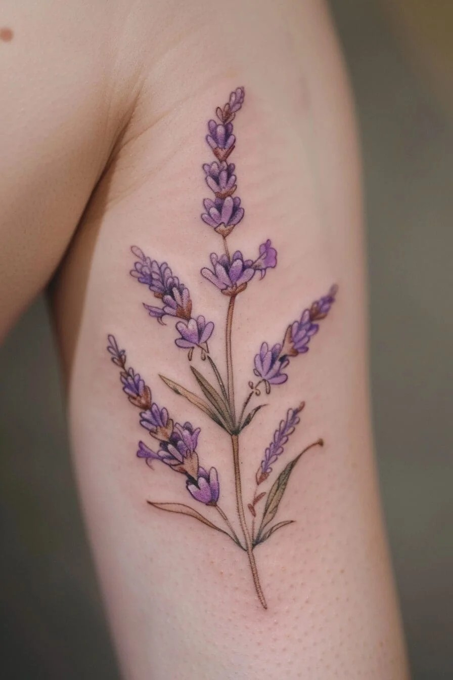 Lavender Tattoo