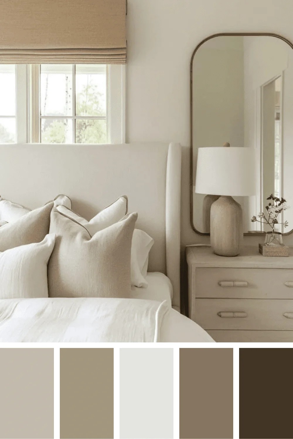 Try A Beige Wall Mirror