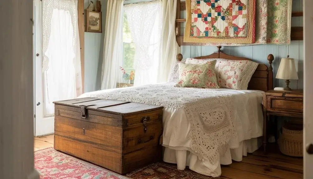 Antique Quilt Display